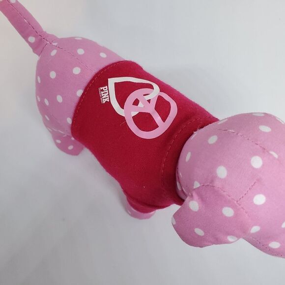 NWT Pink Victoria's Secret Dog with Peace Shirt - Picture 3 of 5